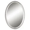 Sherise Oval Mirror - Nickel