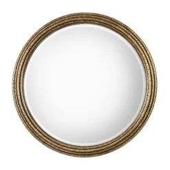 Spera Round Gold Mirror