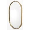 Varina Gold Oval Mirror -Best Decoration Shop 09736 4