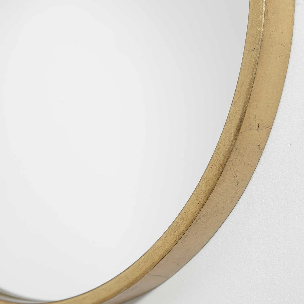 Varina Gold Oval Mirror 3 Varina Gold Oval Mirror - Image 2