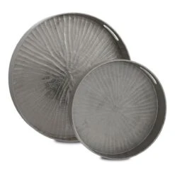 Luca Silver Large Tray -Best Decoration Shop 1200 0029 5