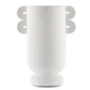 Happy 40 Straight White Vase -Best Decoration Shop 1200 0397