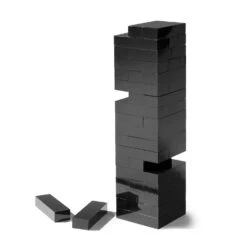 Black Acrylic Tumble Tower Set
