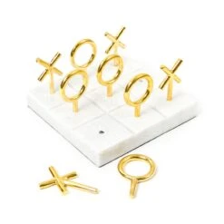 Jonathan Adler Brass Tic-Tac-Toe Set -Best Decoration Shop 17430 3