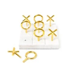 Jonathan Adler Brass Tic-Tac-Toe Set -Best Decoration Shop 17430 4