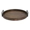 Reine Round Wooden Tray -Best Decoration Shop 18749 1