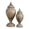 Brisco Finials - Carved Wood