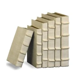 Ecru Linen Books