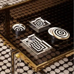 Jonathan Adler Op Art Rectangle Tray -Best Decoration Shop 27289 5