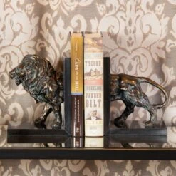 Lioncrest Bookends (Pr) -Best Decoration Shop 295553 2