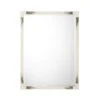 Cutting Edge Wall Mirror - Longhorn White 2 Cutting Edge Wall Mirror - Longhorn White -Best Decoration Shop 3102 451 1