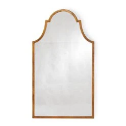 Architectural Arch Mirror - Gold