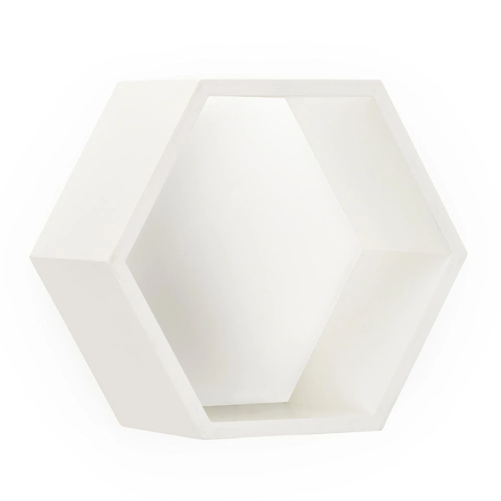 Honeycomb Wall Box - White 3 Honeycomb Wall Box - White