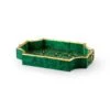 Bamboo Tray - Malachite -Best Decoration Shop 382506