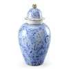 Marbelized Covered Urn -Best Decoration Shop 382539 1