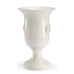 Ring Vase - White