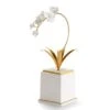Square Flower Accent - Gold -Best Decoration Shop 382892 1