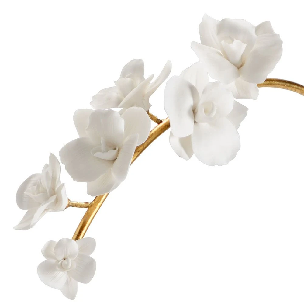 Square Flower Accent - Gold 4 Square Flower Accent - Gold - Image 2