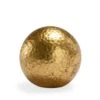 Small Hammered Ball - Gold -Best Decoration Shop 383040 1