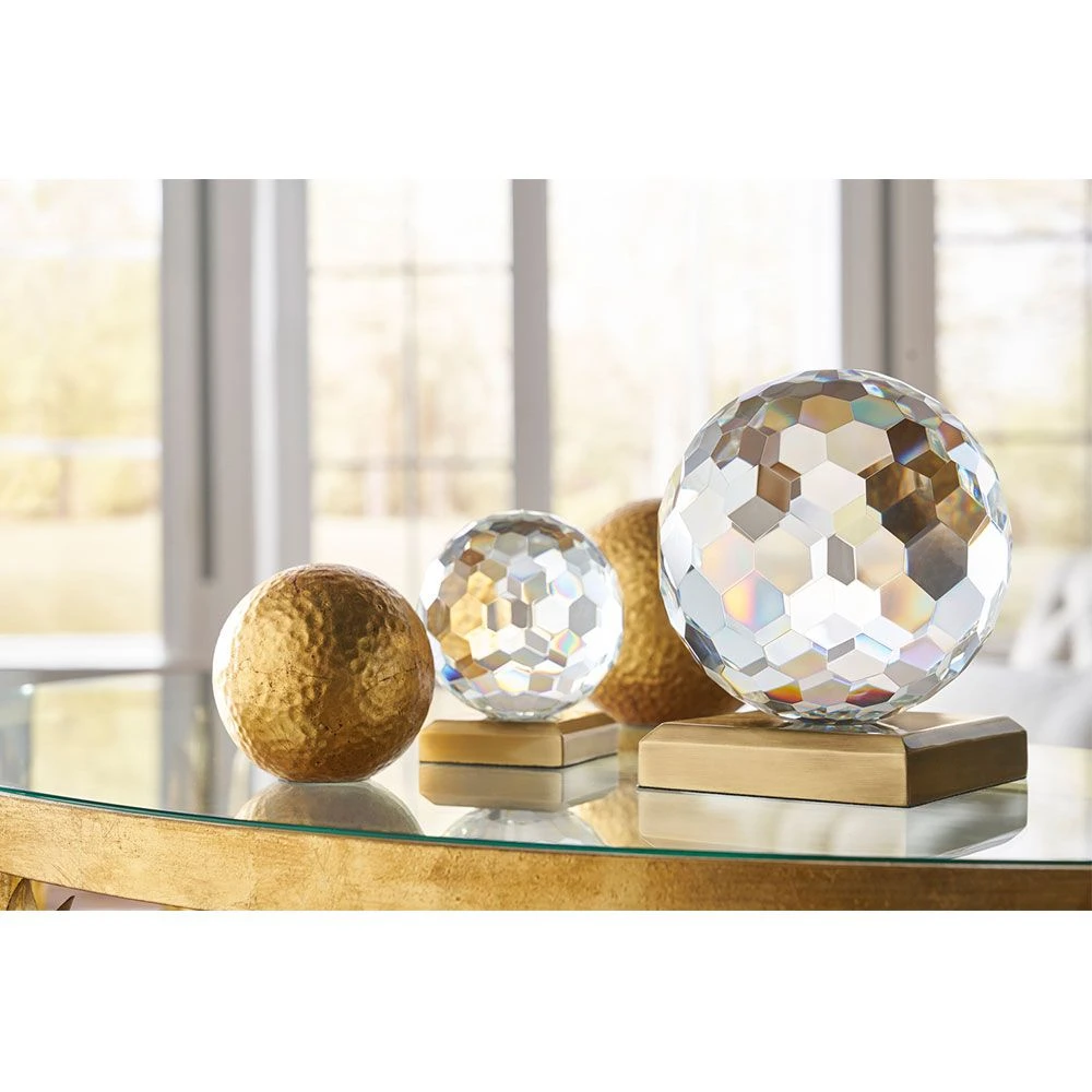 Hammered Ball - Gold - Medium 6 Hammered Ball - Gold - Medium - Image 4