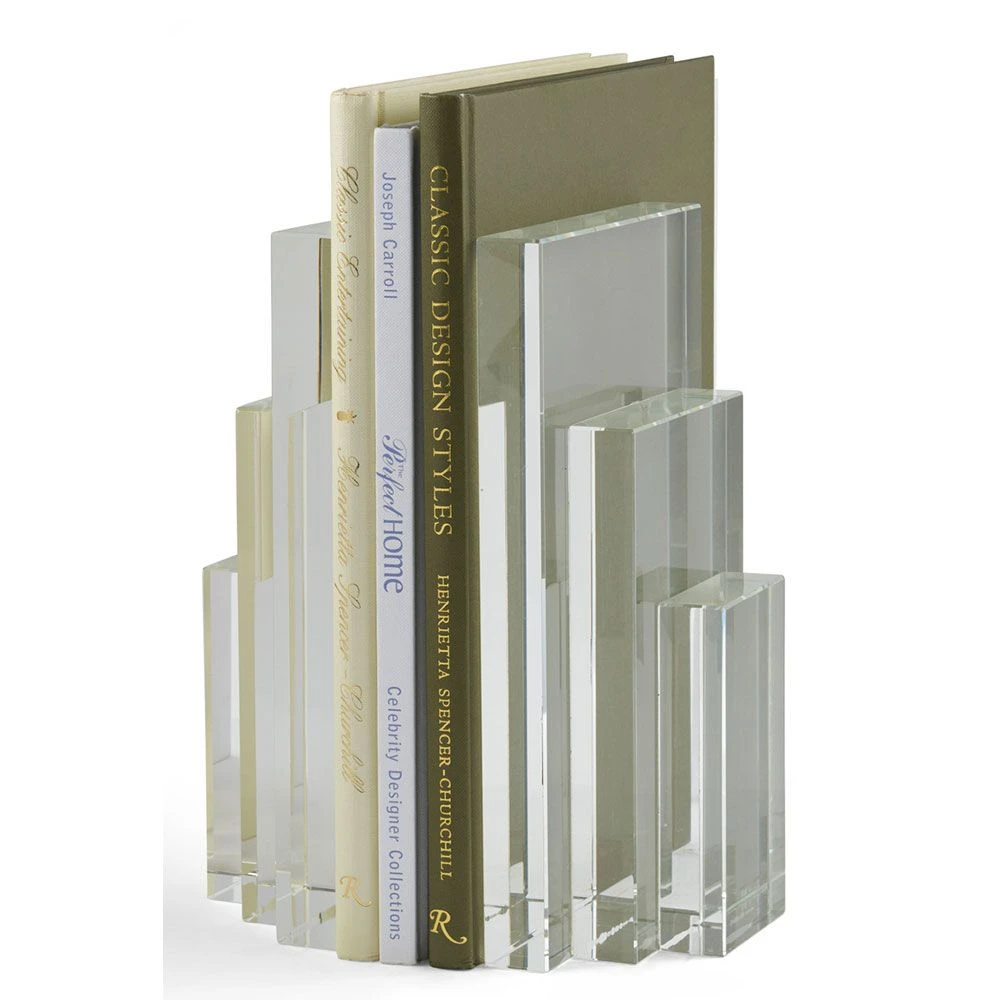 Crystal Bookends 3 Crystal Bookends