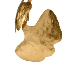 Lotus And Bird Accent - Gold 5 Lotus And Bird Accent - Gold -Best Decoration Shop 383566 2