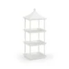 Pagoda Shelf - White -Best Decoration Shop 383863