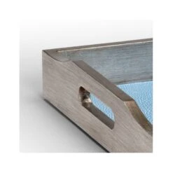 Small Blue Shagreen Tray 5 Small Blue Shagreen Tray -Best Decoration Shop 383979 2
