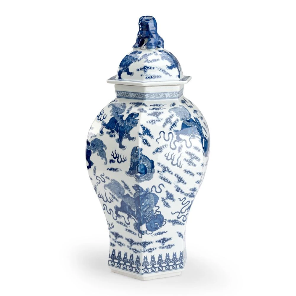 Qing Covered Urn 3 Qing Covered Urn