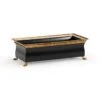 French Tole Planter - Black -Best Decoration Shop 384012