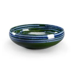Swirl Bowl - Green / Blue