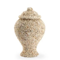 Shell Covered Urn