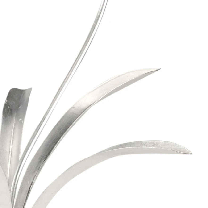 Orchid Stem - Silver - Small 4 Orchid Stem - Silver - Small - Image 2