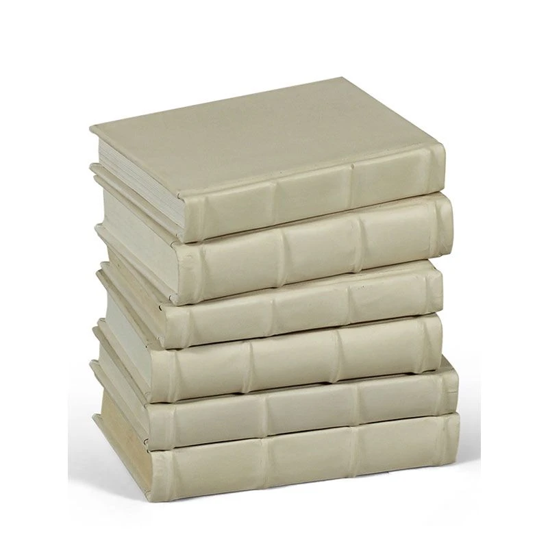 Books - Antique White 3 Books - Antique White