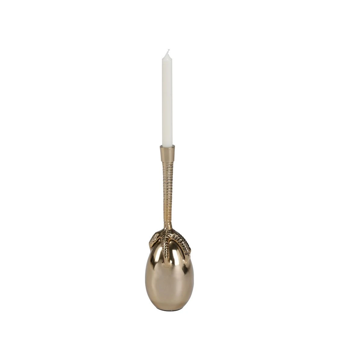 Talon Candleholders - Brass 3 Talon Candleholders - Brass