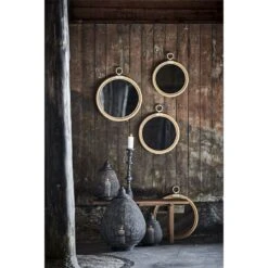 Ella Rattan Mirror - Natural -Best Decoration Shop 5040su 3