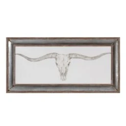 Western Skull Mount Print