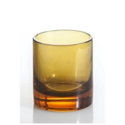 Ombre Old Fashioned Glass - Melon