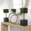 Preserved Boxwood Square Topiaries, S/2 2 Preserved Boxwood Square Topiaries, S/2 -Best Decoration Shop 60187 3