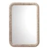Rectangle Audrey Mirror - White Washed -Best Decoration Shop 6audr rectwh