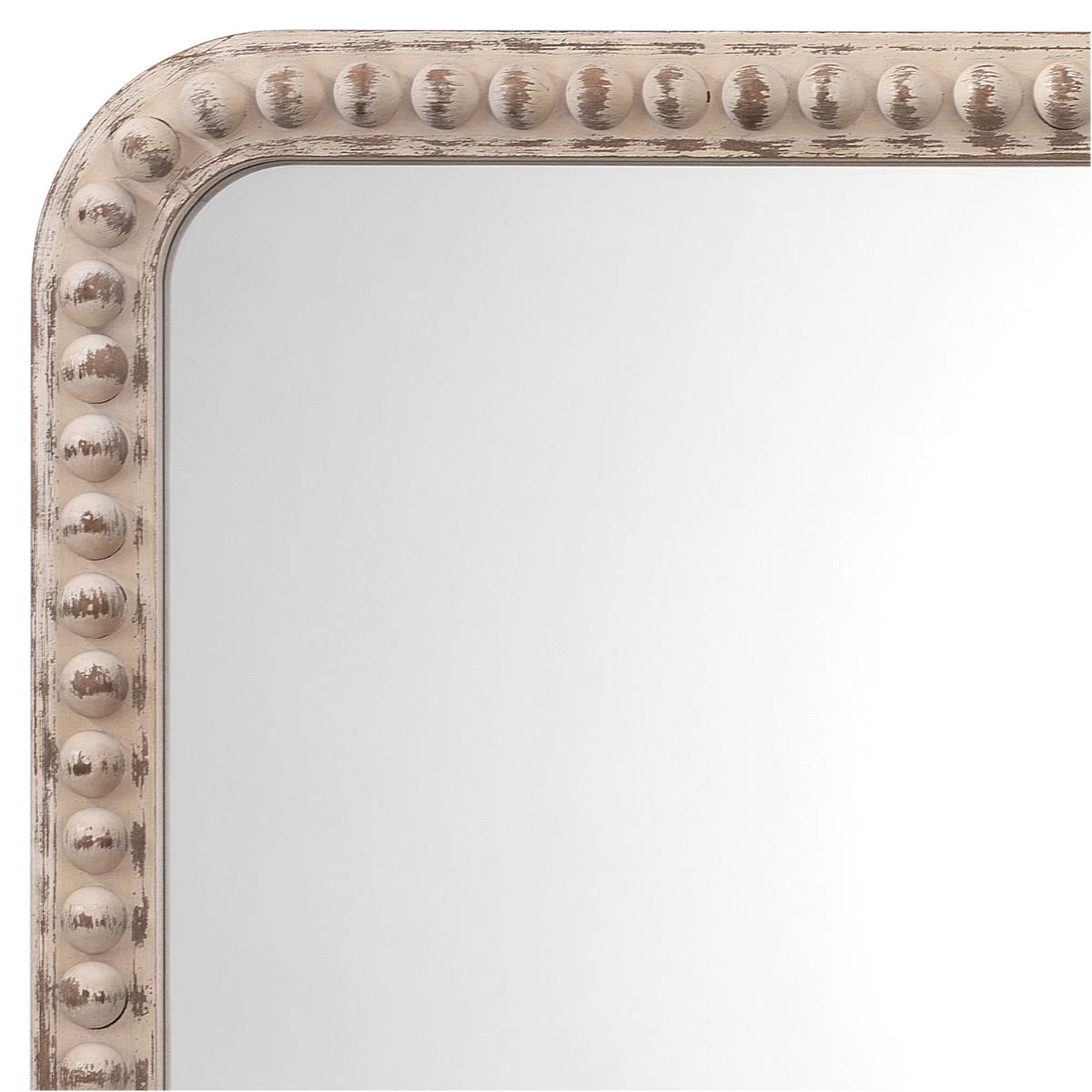 Rectangle Audrey Mirror - White Washed 5 Rectangle Audrey Mirror - White Washed - Image 3