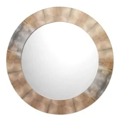 Cloudscape Mirror - Taupe & Slate