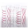Razzle Dazzle Champagne Flutes - Red -Best Decoration Shop 710447 1