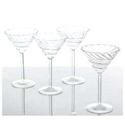 La Boheme Martini Glass - Clear