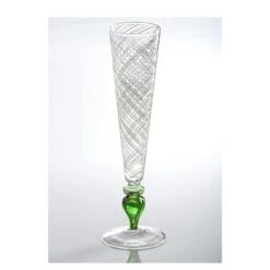 Isola Optic Champagne Flute - Green