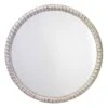 Audrey Beaded Mirror - White 2 Audrey Beaded Mirror - White -Best Decoration Shop 7audr miwh
