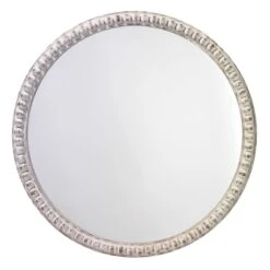 Audrey Beaded Mirror - White