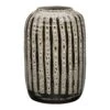 Barnaby Vase - Beige & Black -Best Decoration Shop 7barn bebk