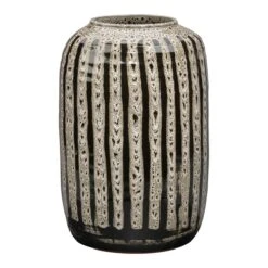 Best Decoration Shop 19 Barnaby Vase - Beige & Black