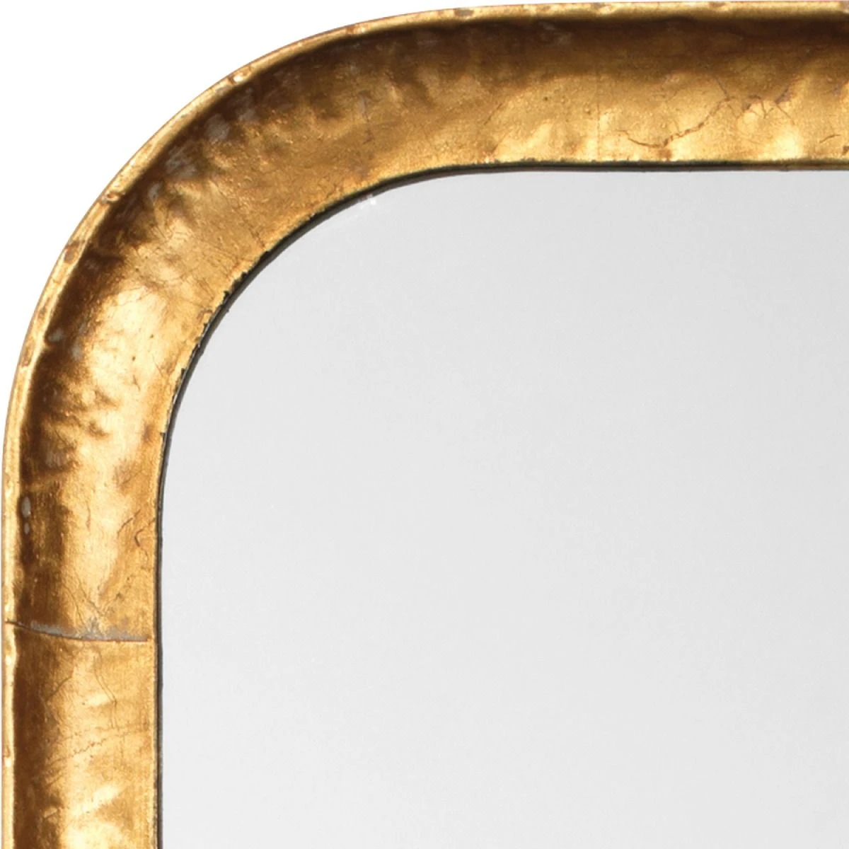 Capital Rectangle Mirror - Gold Leaf 4 Capital Rectangle Mirror - Gold Leaf - Image 2